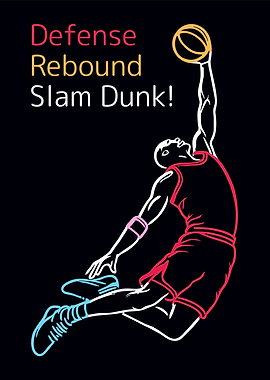 Basketball Slam Dunk