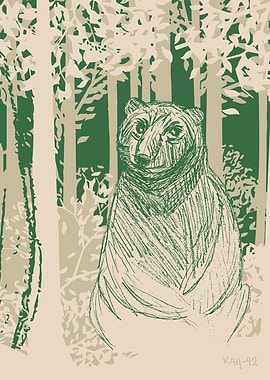 Cute Bear Toddler Kids