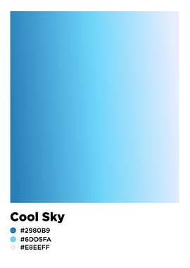 cool sky pantone