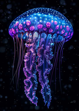 Blue Jellyfish