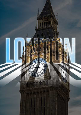 London Big Ben Clock Tower