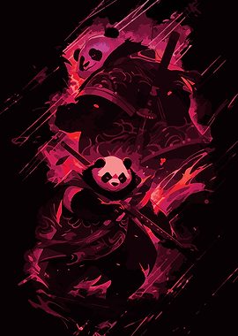 Painting Of a Panda