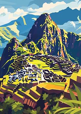 Machu Picchu Landscape