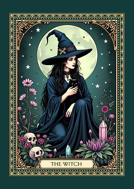 The Witch Tarot Card