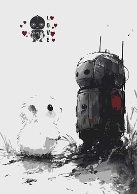 Robot and Fuzzy Friend