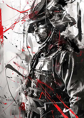 Samurai Warrior Art