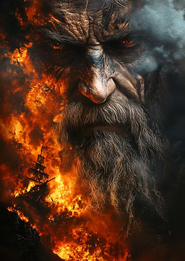 Fiery God of the Sea