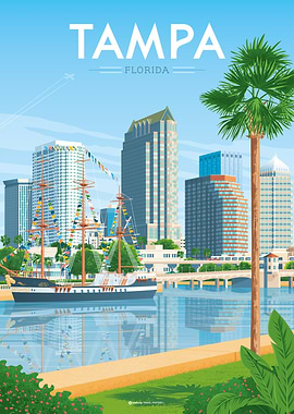 Tampa Florida Skyline