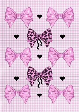 Pink Bow Pattern