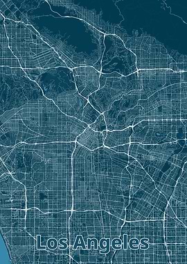 Los Angeles City Map