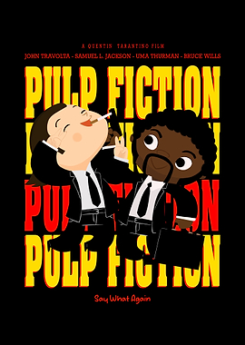 Pulp Fiction Chibi Art