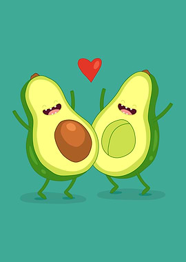 Avocado Love Together Romance