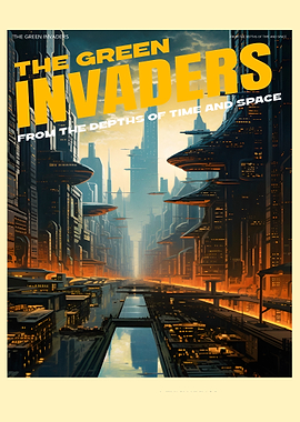The Green Invaders Poster