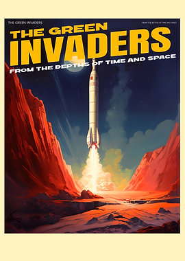 The Green Invaders Poster
