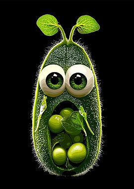 Pea Pod Character