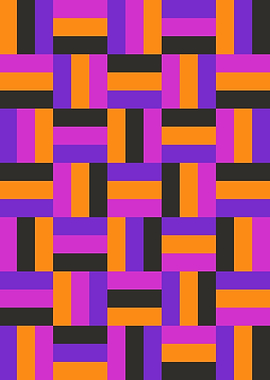 Colorful geometric ornament