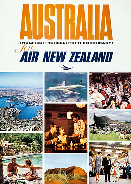 Australia Travel Poster