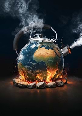 hot climate change warming