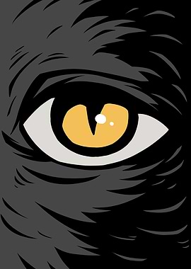 Wolf's Eye in Darkness