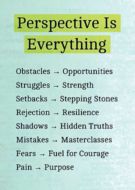 Perspective Is Everything