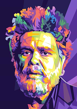 Abel Tesfaye Pop Art Portrait