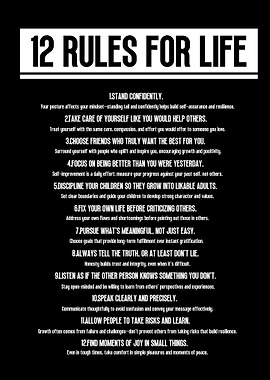 12 Rules for Life