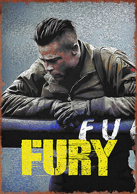 Fury Movie Poster