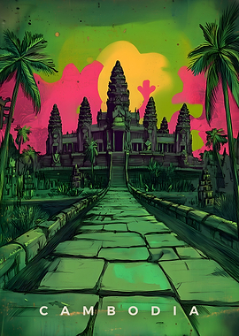 Cambodia Propaganda Art