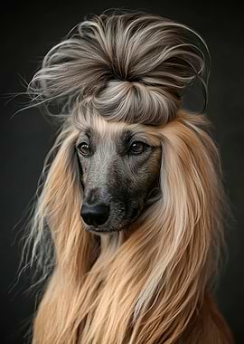 Afghan Hound Dogs With Long Hair Afghan Hound With Long Hair