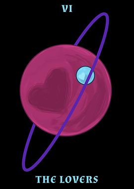 The Lovers Planet and Moon