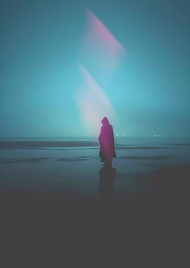 Silent Beach in Dawn | The Art of Solitude