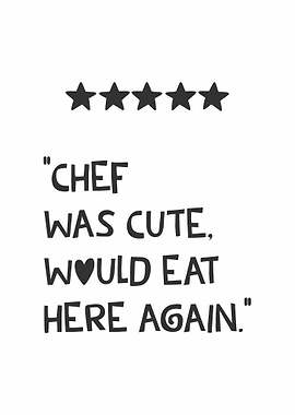 5-Star Chef Review