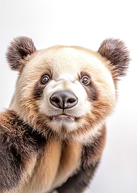 A Panda Taking a Selfie