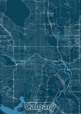 Calgary City Map