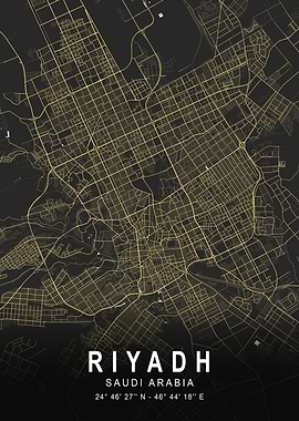 Riyadh Silver Map