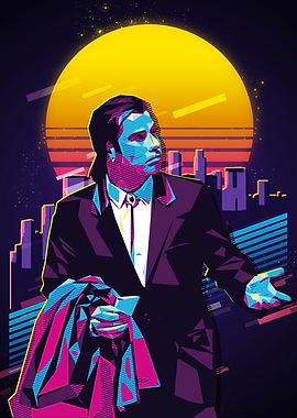 confusing travolta Retro A