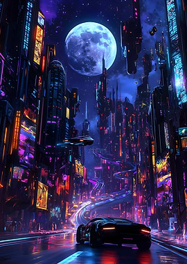 Cyberpunk Cityscape
