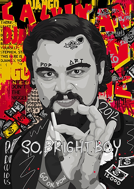 Django Unchained Pop Art