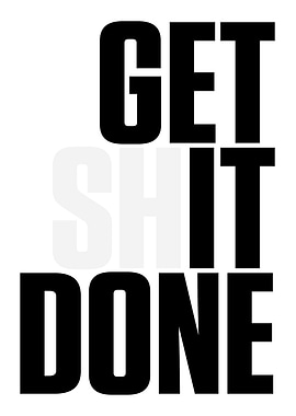 Get It Done Poster