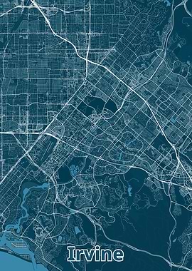Irvine City Map