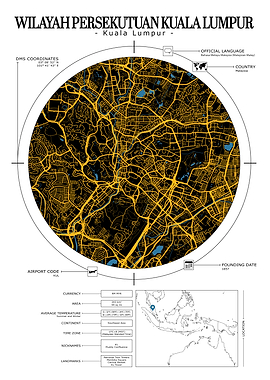 Kuala Lumpur City Map