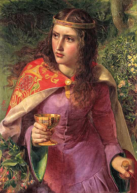 'Queen Eleanor' by Frederick Sandys