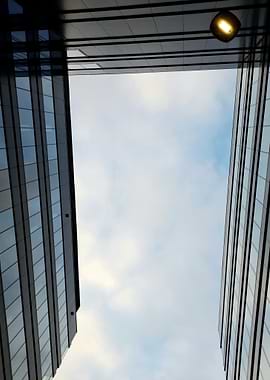 Sky Between Buildings