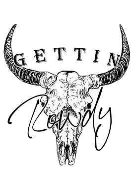 Bull Skull Graphic