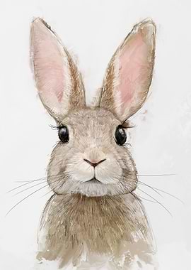 Cute Bunny Portrait