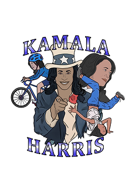 Kamala Harris Bootleg Rap Style Election