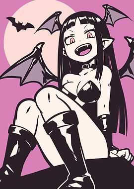 Anime Vampire Devil Girl