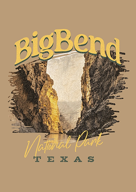 Big Bend National Park Texas Vintage