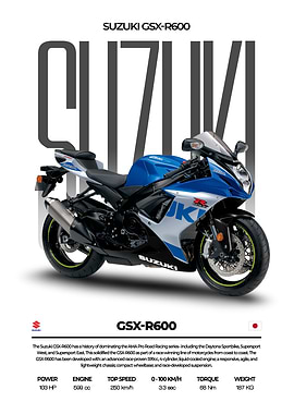 Suzuki GSX-R600 Motorcycle