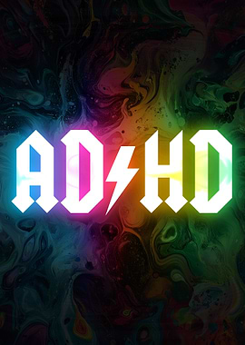 ADHD Neon Sign